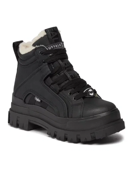 Buffalo Сникърси Aspha Nc Mid Warm черен