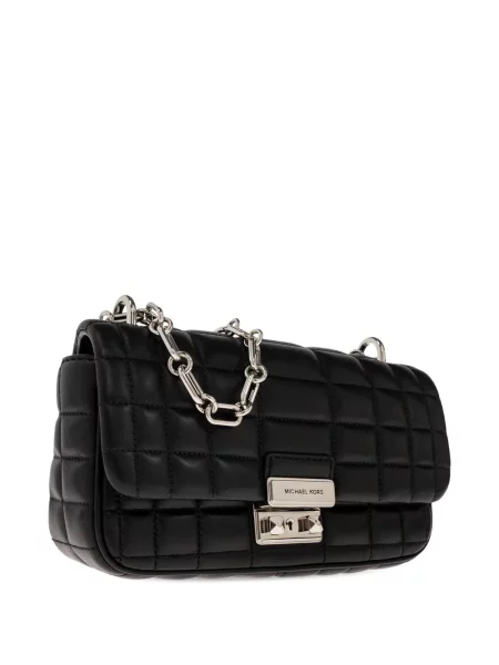 Portofel Michael Michael Kors din piele cu imagine negru