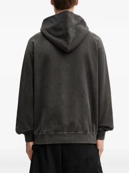 Hoodie Neighborhood με κέντημα γκρι