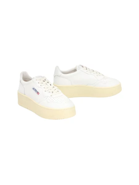 Tenisky Autry na platforme biela