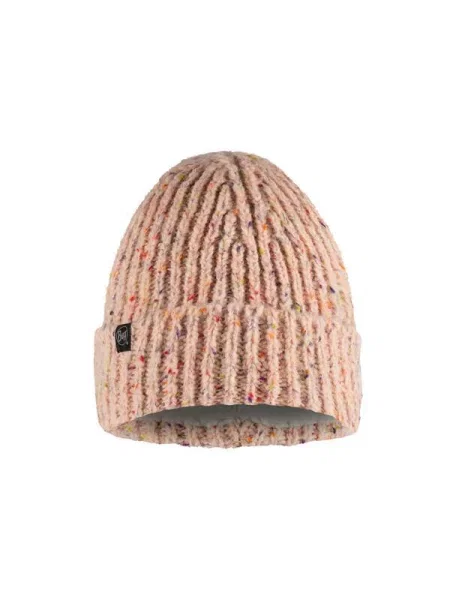 Czapka wełniana Buff Lifestyle Knitted & Fleece Band Hat różowa