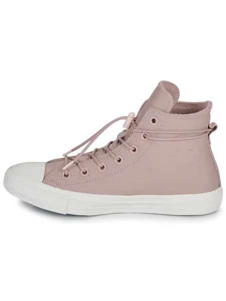 Pantofi Converse din piele roz
