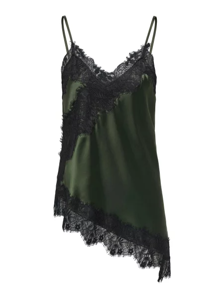 ONLY Top ONLINDONA oliv negru