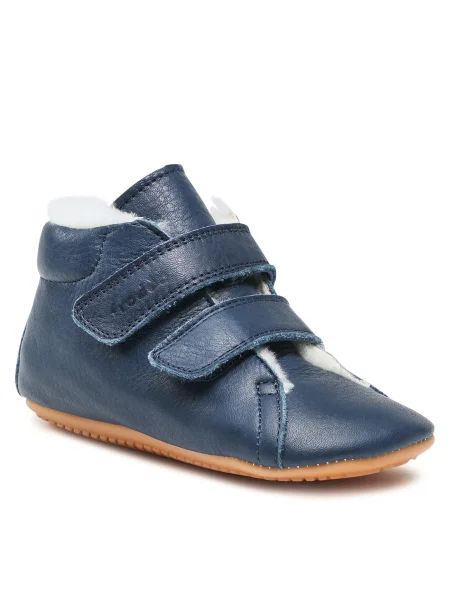 Šnurovacie čižmy Froddo modrá