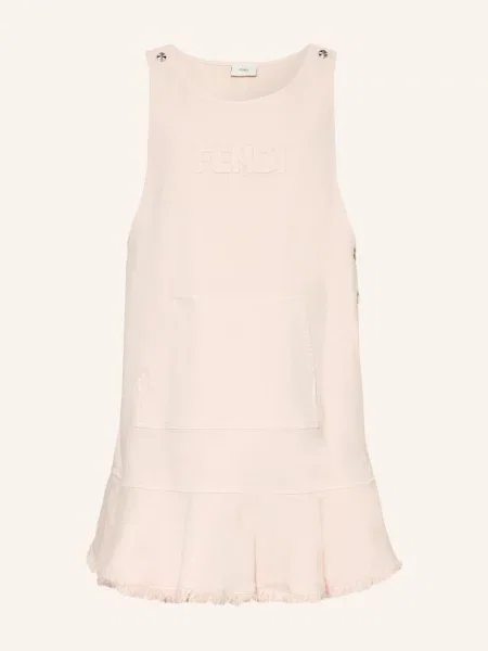 Fendi Sukienka Jeansowa rosa różowa