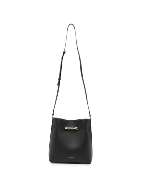 Geantă shopper Strathberry din piele negru