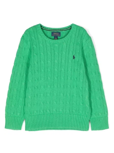 Koszulka polo dziecięca Polo Ralph Lauren zielona