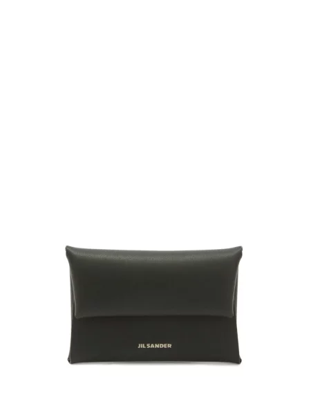 Portofel Jil Sander din piele negru