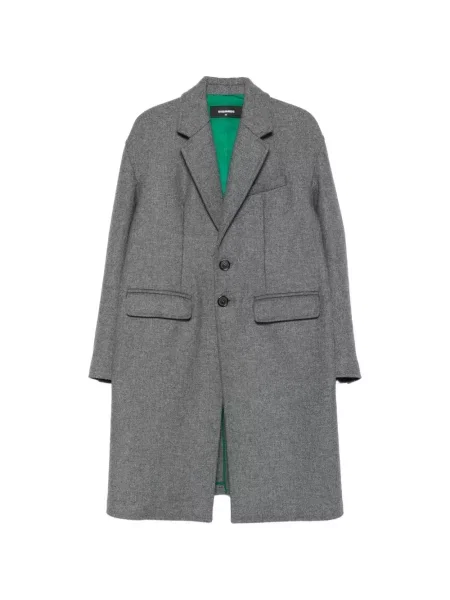 Palton Dsquared2 cu rever gri