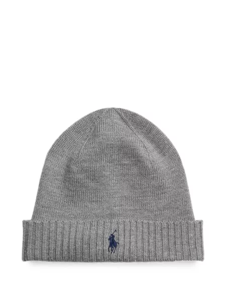 Satenske rukavice Polo Ralph Lauren s vezom s vezicama smeđa