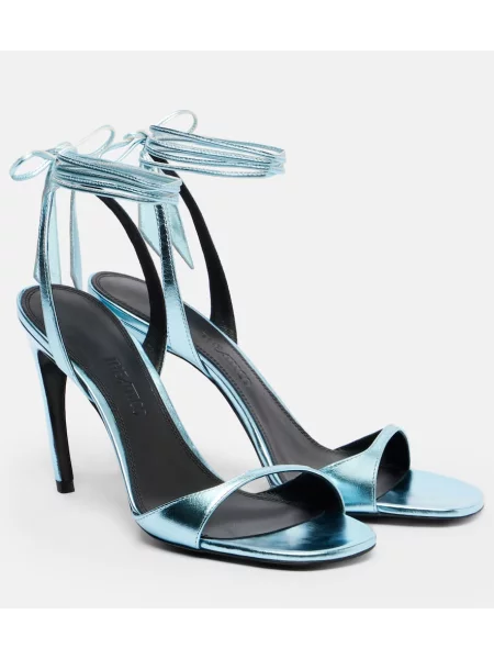 Sandale The Attico din piele slingback