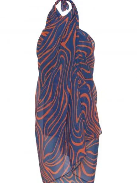 Fular Buffalo albastru