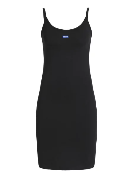 HUGO Rochie de vară albastru / negru alb