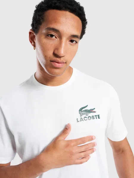 Lacoste T-Shirt T-Shirt biała