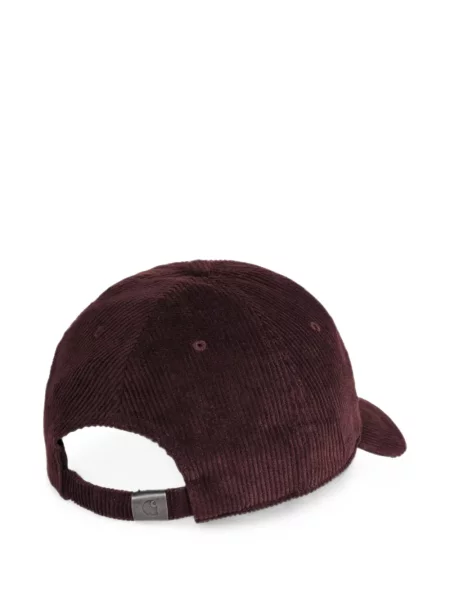 Șapcă Carhartt Wip de catifea cord violet
