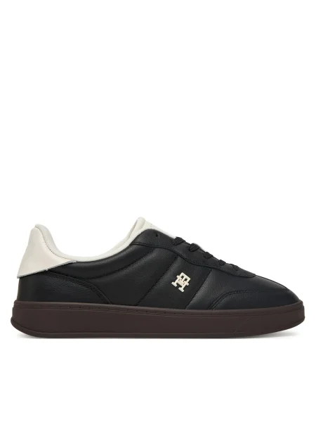 Tommy Hilfiger Сникърси Heritage Shiny черен