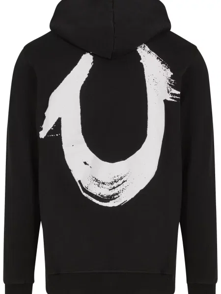 True Religion Tréning póló fekete fehér