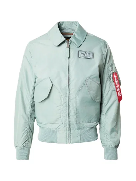 ALPHA INDUSTRIES Geacă de primăvară-toamnă deschis verde