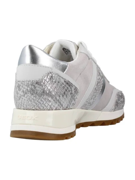 Pantofi Geox argintiu
