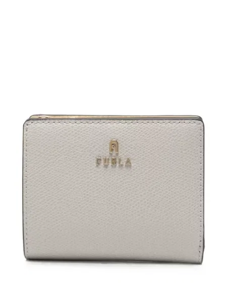 Portofel Furla din piele gri