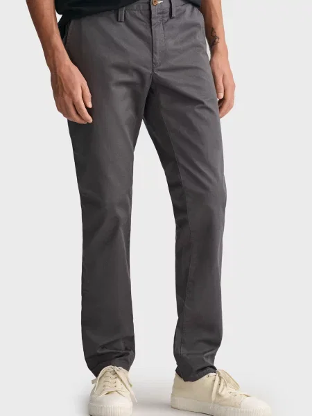 Твілові чіноси Gant сірі