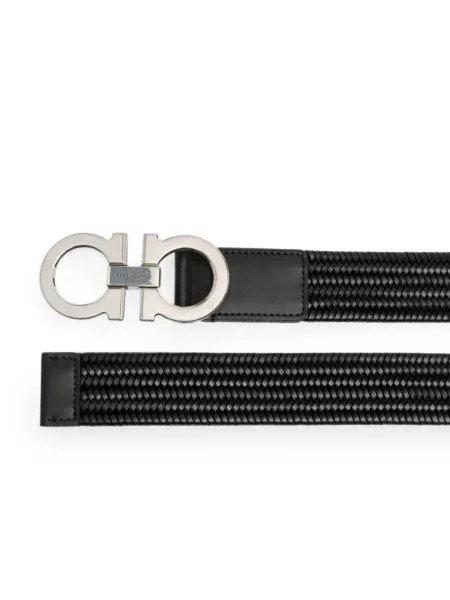 Cu centură curea Ferragamo negru