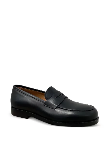 Pantofi loafer Loro Piana din piele negru