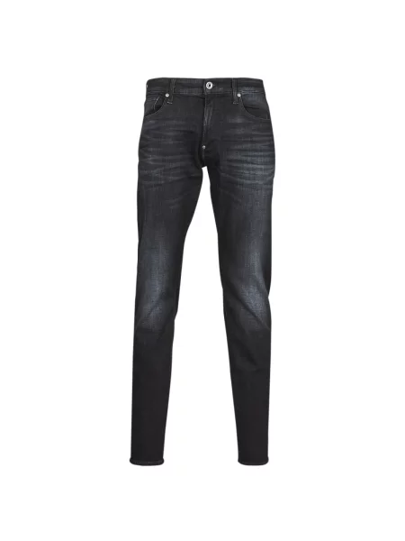 Skinny fit kavbojke G-star Raw črna