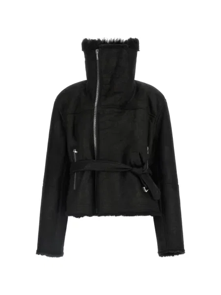 Decupat geacă Rick Owens negru