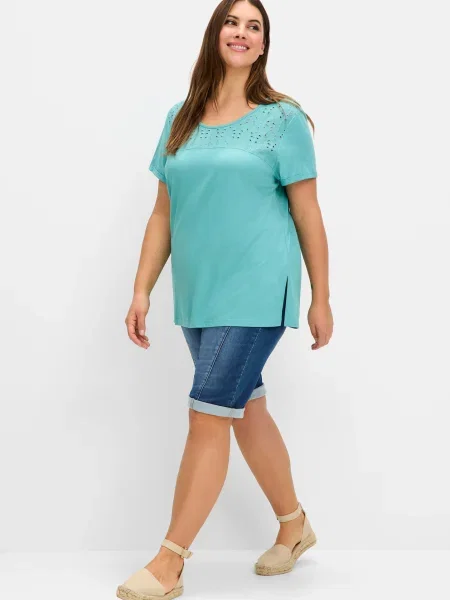 SHEEGO Tricou azuriu