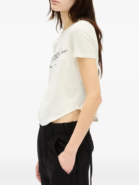 Tricou Ann Demeulemeester alb