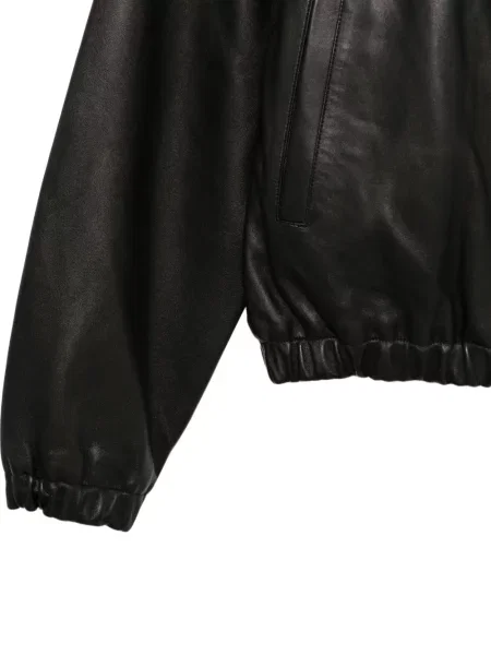 Geanta de piele Stüssy negru