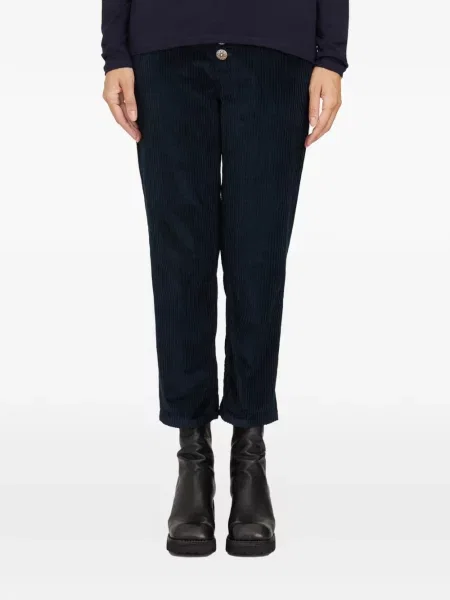 Pantaloni Dondup de catifea cord albastru