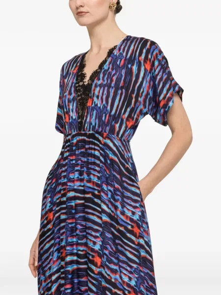 Rochie midi Nissa albastru