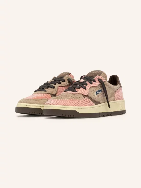 Autry Sneakersy Medalist Low krémová / velbloudí růžová