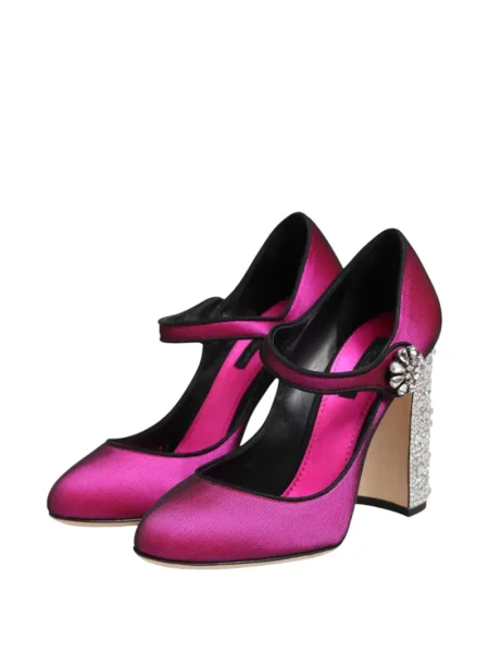 Pantofi cu toc Dolce & Gabbana roz