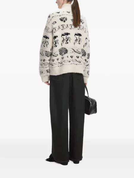 Cardigan Jnby tricotate alb