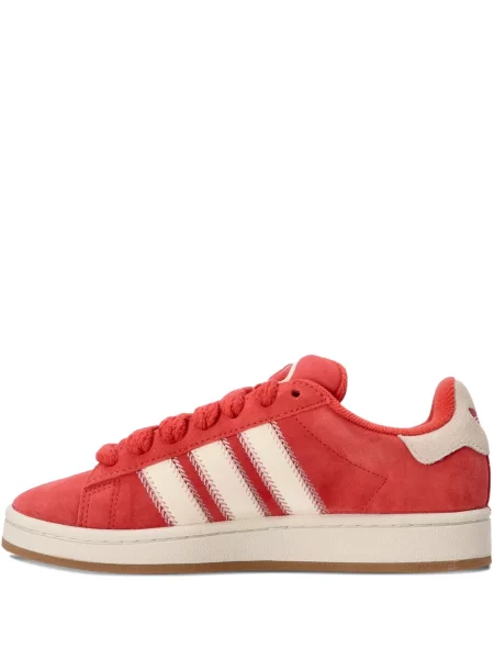 Sneakerși Adidas Originals din piele de căprioară cu dungi roșu