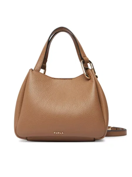 Geantă Furla Nuvola Mini CN maro
