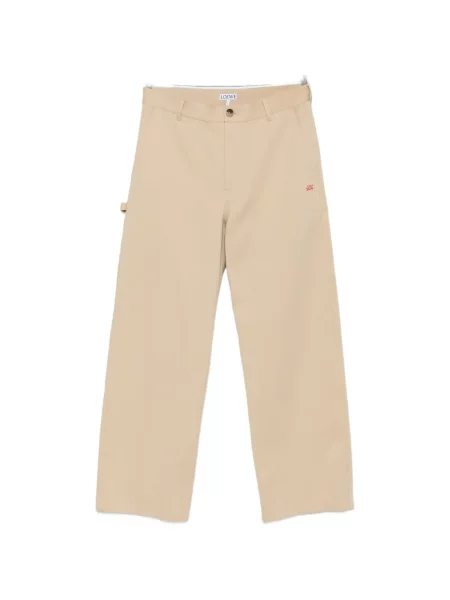 Pantaloni Loewe cu broderie