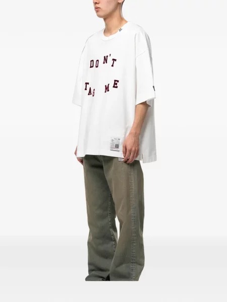 Tricou Maison Mihara Yasuhiro cu imagine alb