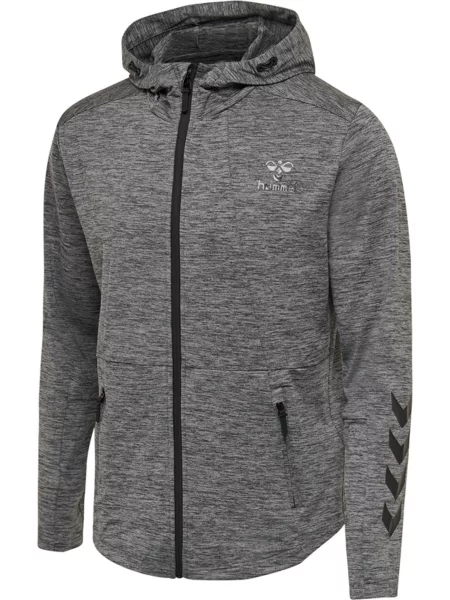 Kurtka Hummel zip Aston szara