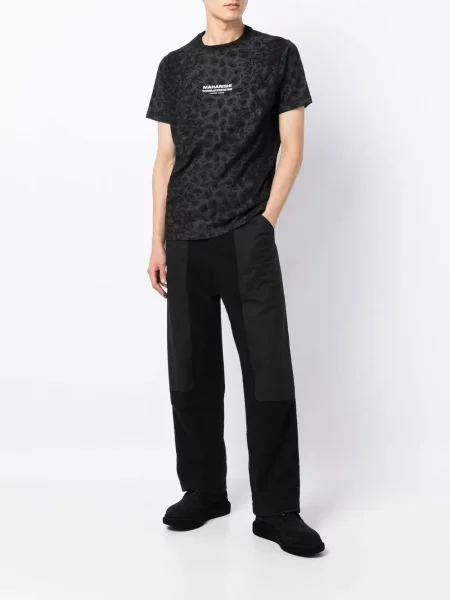 Tricou Maharishi cu imagine negru