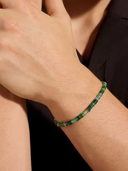 Гривна John Hardy зелено