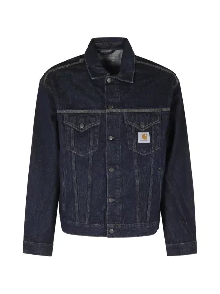 Geacă de blugi Carhartt Wip albastru