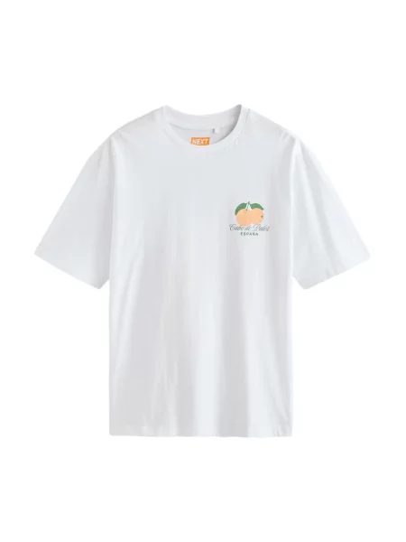 Next Tričko režná / nebeská modř / korálová / jasně oranžová