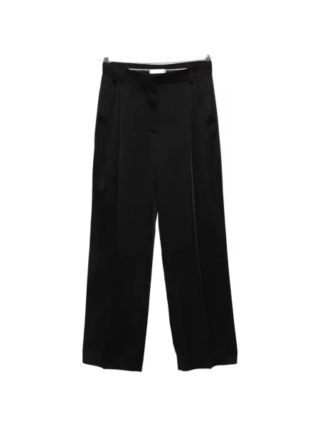 Pantaloni Stella Mccartney din satin negru