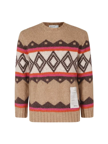 Sweter Ballantyne beżowy