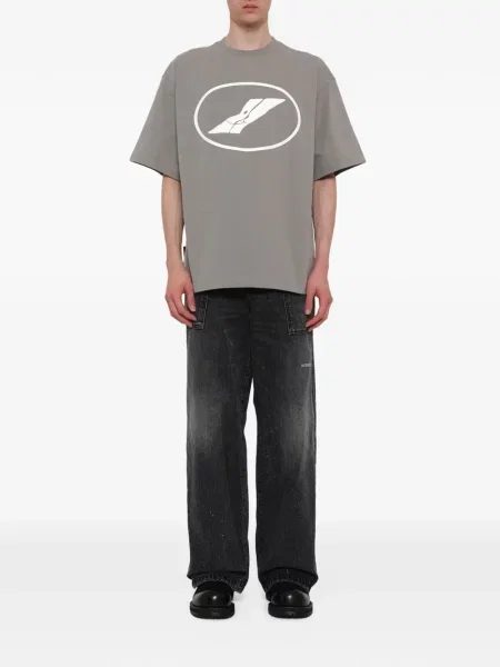 Tricou We11done cu autograf gri