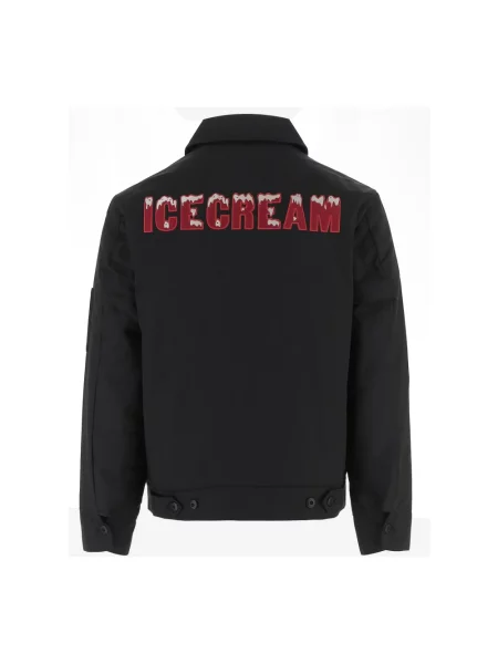 Kurtka Icecream z logo czarna